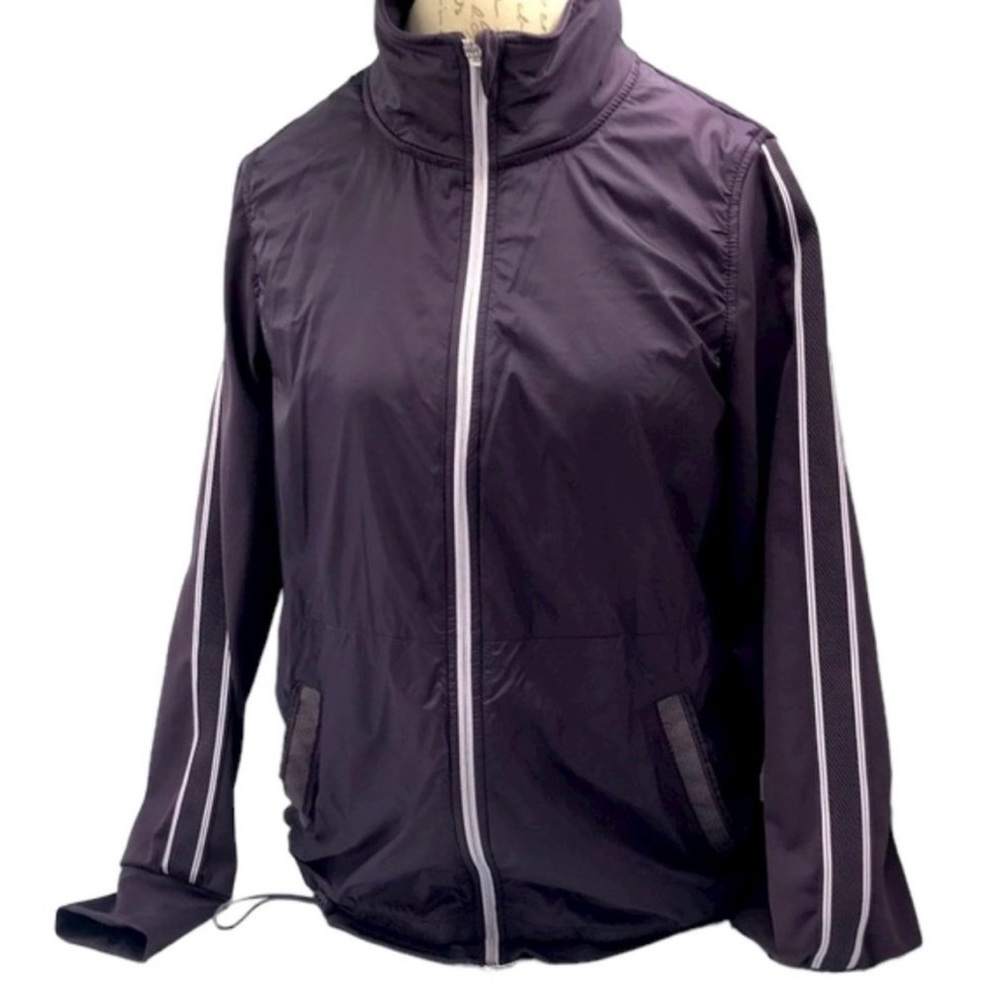 Tangerine purple active wear jacket- XL